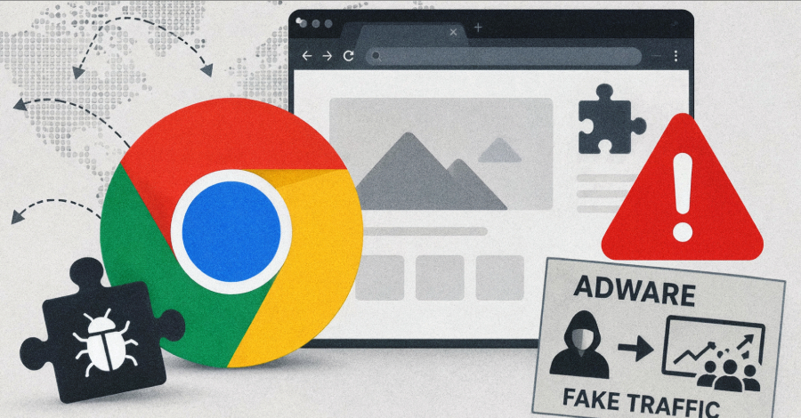 152 Chrome Wallpaper Extensions with 105K Installs Linked to Adware and Fake Traffic
