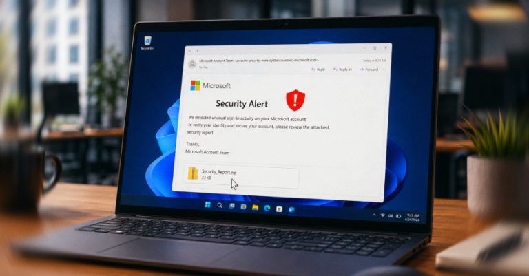 Fake Microsoft Alerts Used to Deploy North Korean NarwhalRAT Malware