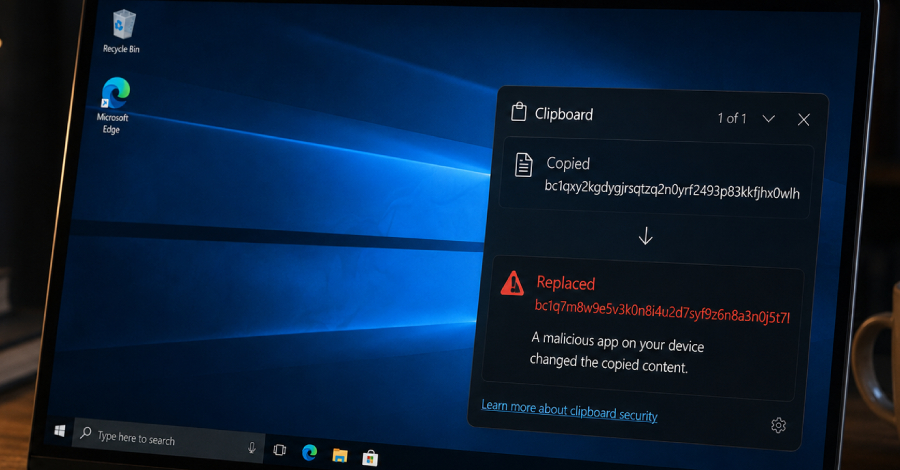Microsoft Details Windows Clipper Malware Campaign Using USB LNK Worm and Tor-Based C2