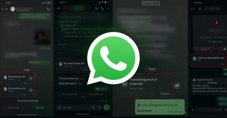 WhatsApp VBScript Campaign Uses Fake Documents to Install ManageEngine RMM Tool