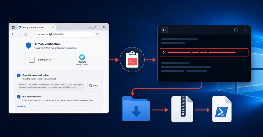 Researcher Analyzes 3,000 Live ClickFix Payloads, Exposing API-Driven Malware Delivery