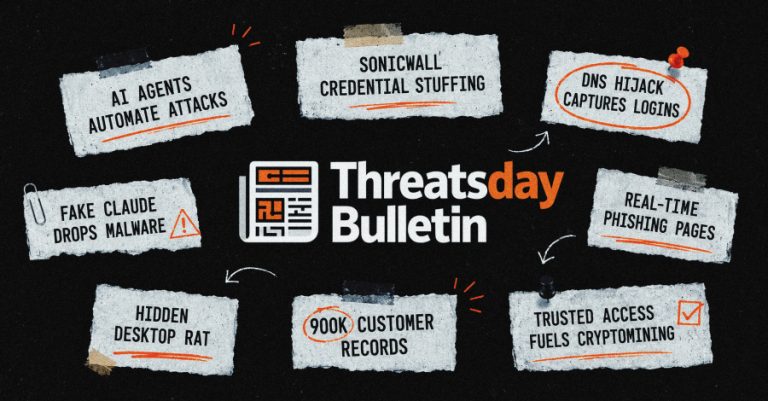 ThreatsDay: AI-Powered Hacking, 370 Chrome Flaws, SonicWall Attacks, DNS Hijacking + 22 More Stories