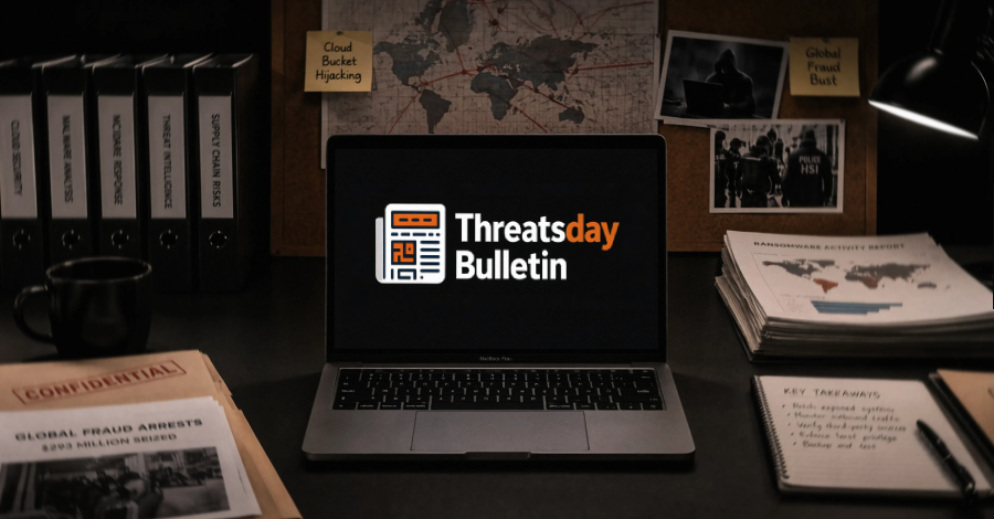 ThreatsDay: Cloud Bucket Hijacking, Windows LPE Chain, Global Fraud Bust + 17 More Stories
