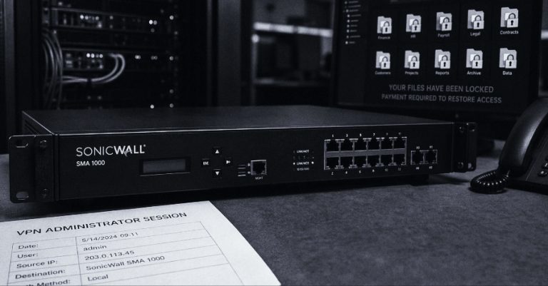 INC Ransomware Emerges as Dominant Actor Exploiting SonicWall SMA 1000 Flaws