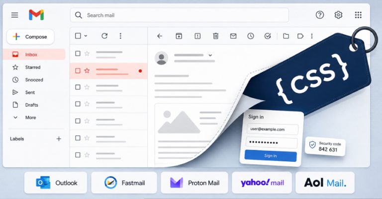 New CSS Attacks Can Break Webmail Defenses to Steal Passwords and Tokens