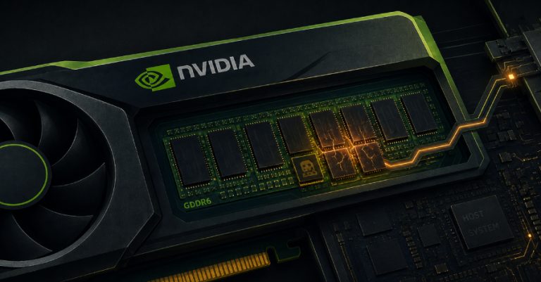 New GPUThor Rowhammer Defeats ECC on NVIDIA RTX A6000 to Gain Host Root Access