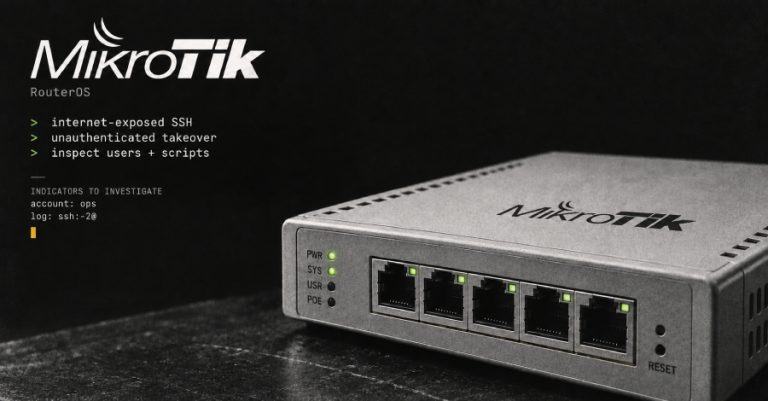 Attackers Hijack MikroTik Routers Through Internet-Exposed SSH Without Authentication