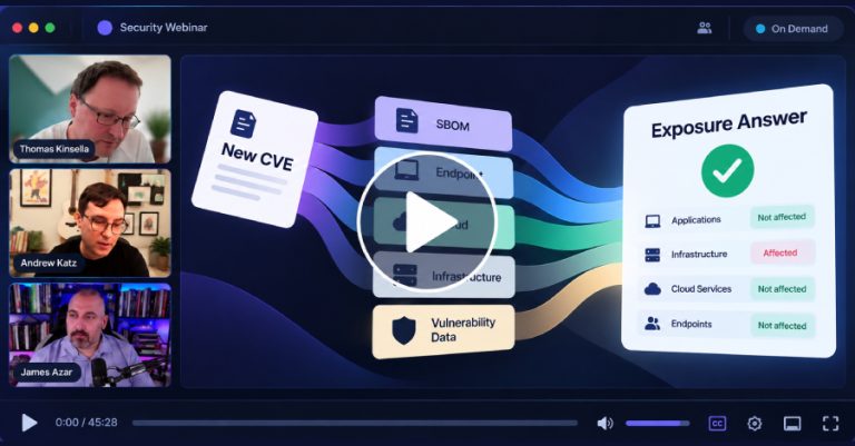 Webinar: Learn How to Answer “Are We Exposed?” Faster After a New CVE